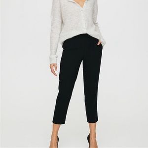 Babaton Sz 0 Conan Ponte Pants Black RARE